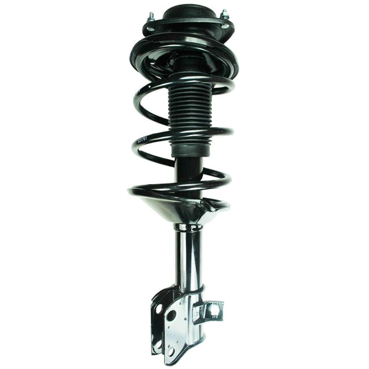 Front View of Front Left Suspension Strut and Coil Spring Assembly FCS 1331761L