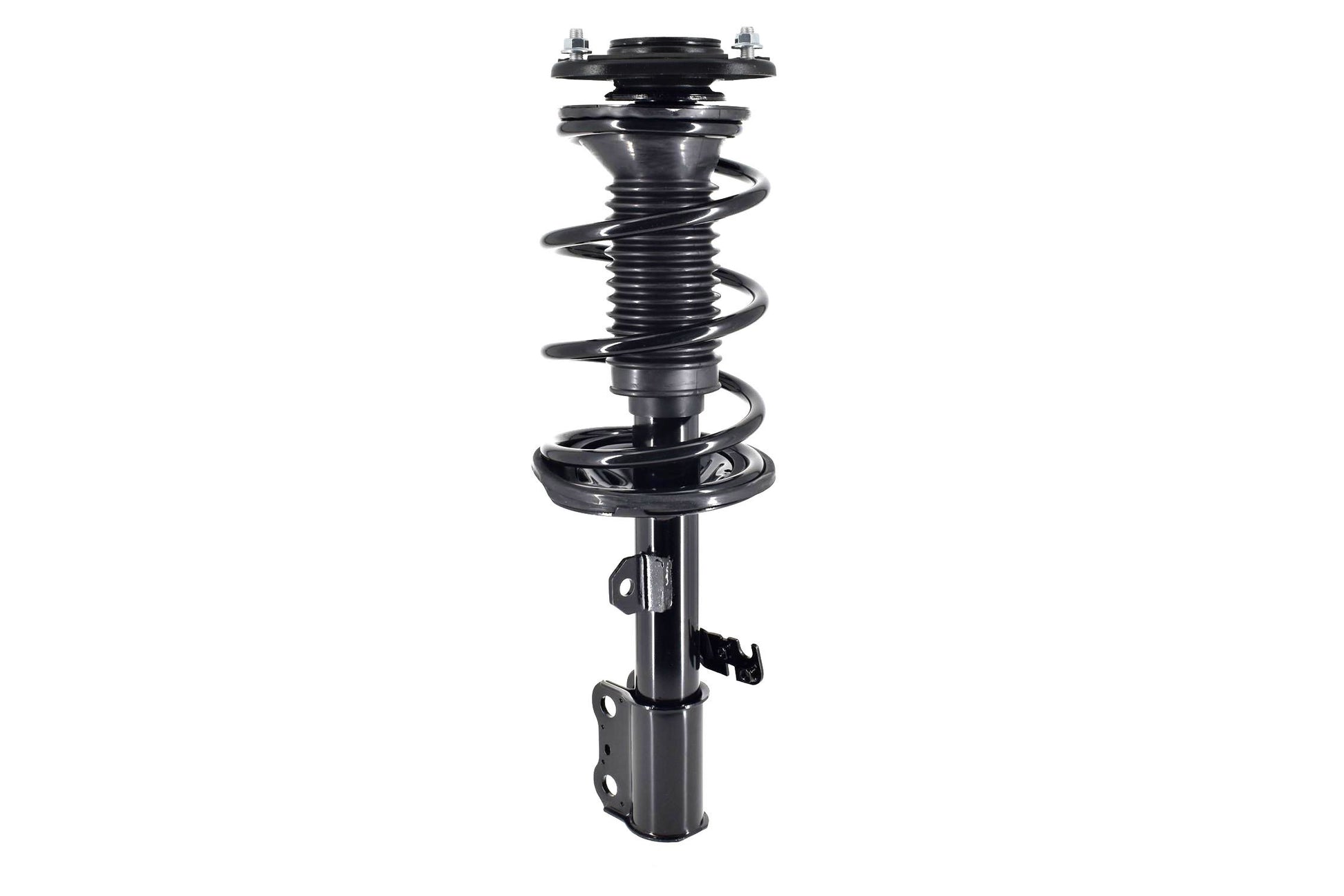 Bottom View of Front Left Suspension Strut and Coil Spring Assembly FCS 1331775L