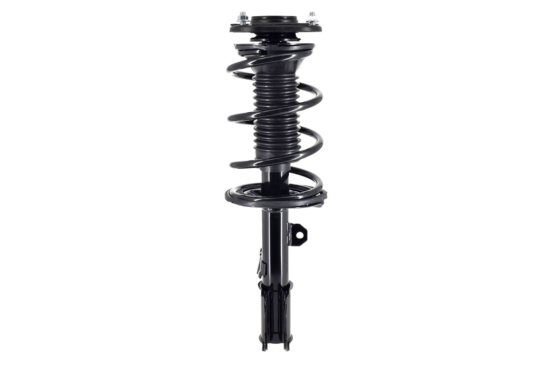 Front View of Front Left Suspension Strut and Coil Spring Assembly FCS 1331775L