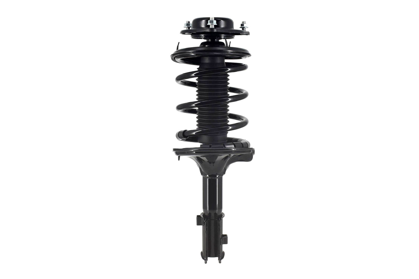 Front View of Front Right Suspension Strut and Coil Spring Assembly FCS 1331794R