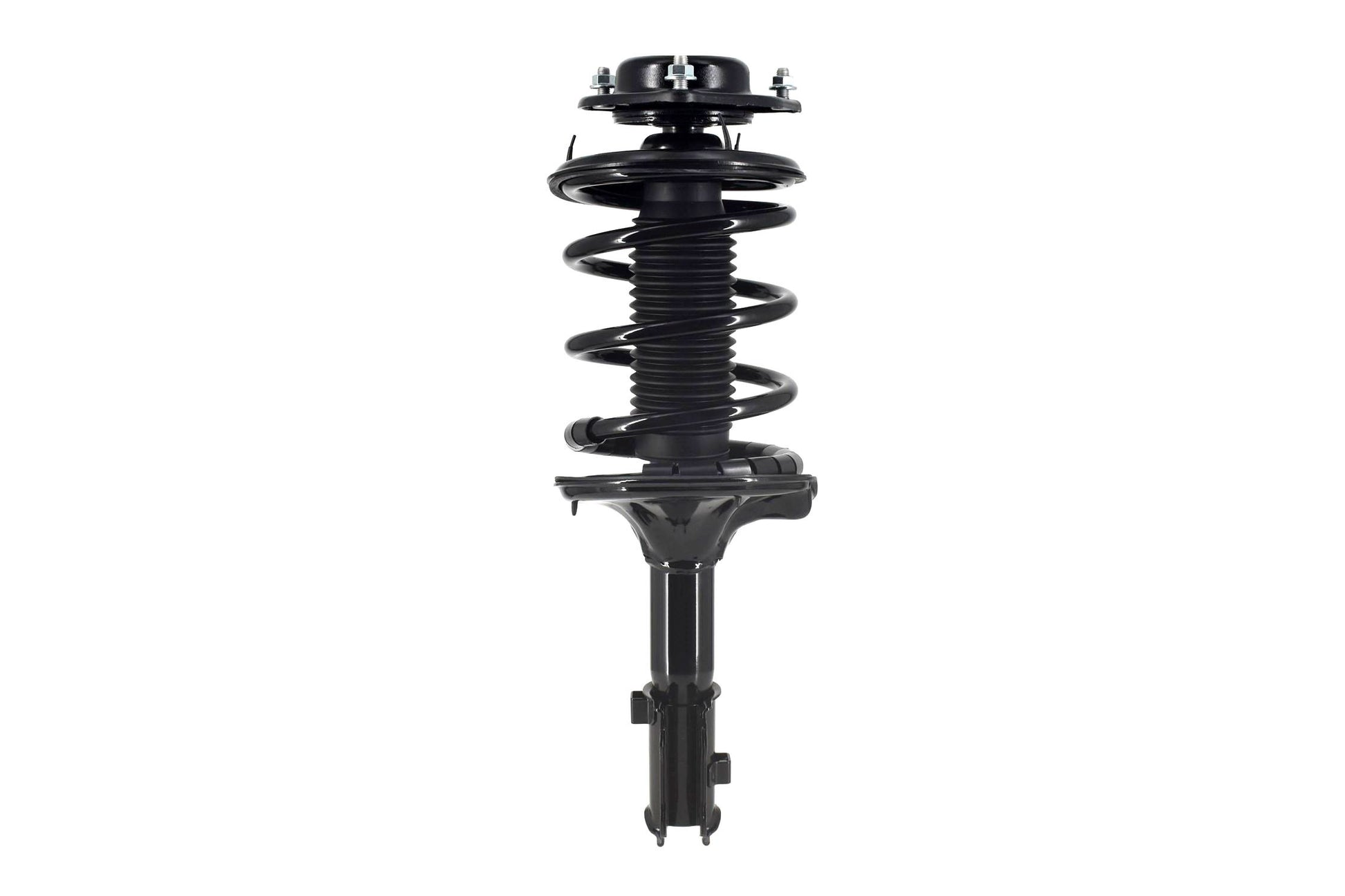 Front View of Front Right Suspension Strut and Coil Spring Assembly FCS 1331794R