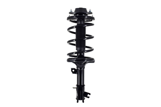 Front View of Front Right Suspension Strut and Coil Spring Assembly FCS 1331796R