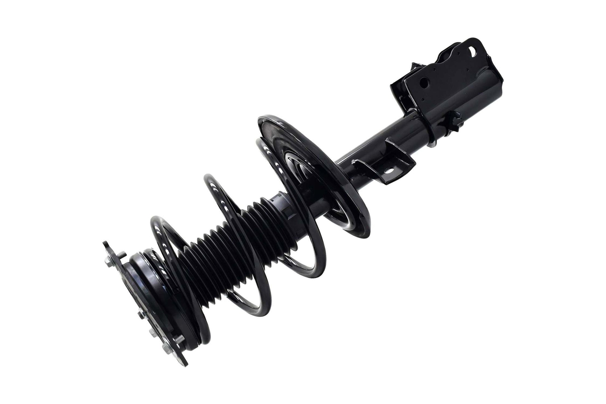 Bottom View of Front Right Suspension Strut and Coil Spring Assembly FCS 1331839R