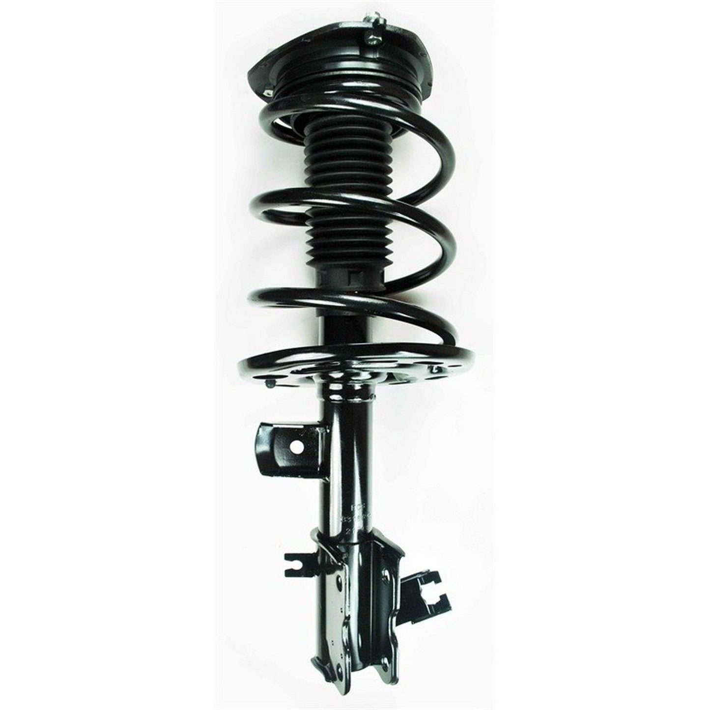 Front View of Front Right Suspension Strut and Coil Spring Assembly FCS 1331839R