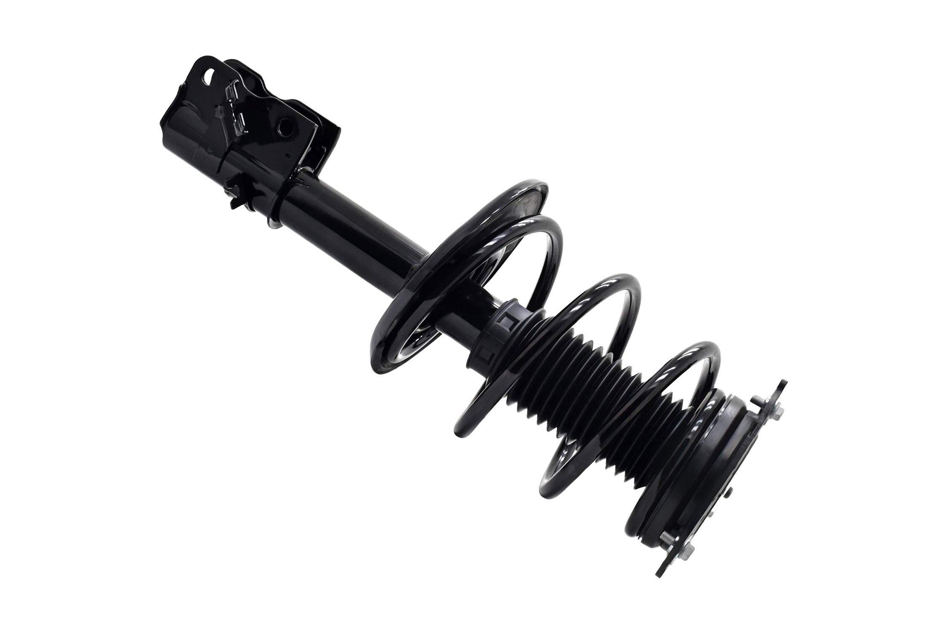 Left View of Front Right Suspension Strut and Coil Spring Assembly FCS 1331839R