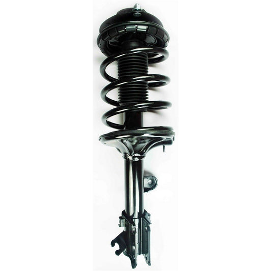 Front View of Front Left Suspension Strut and Coil Spring Assembly FCS 1331900L