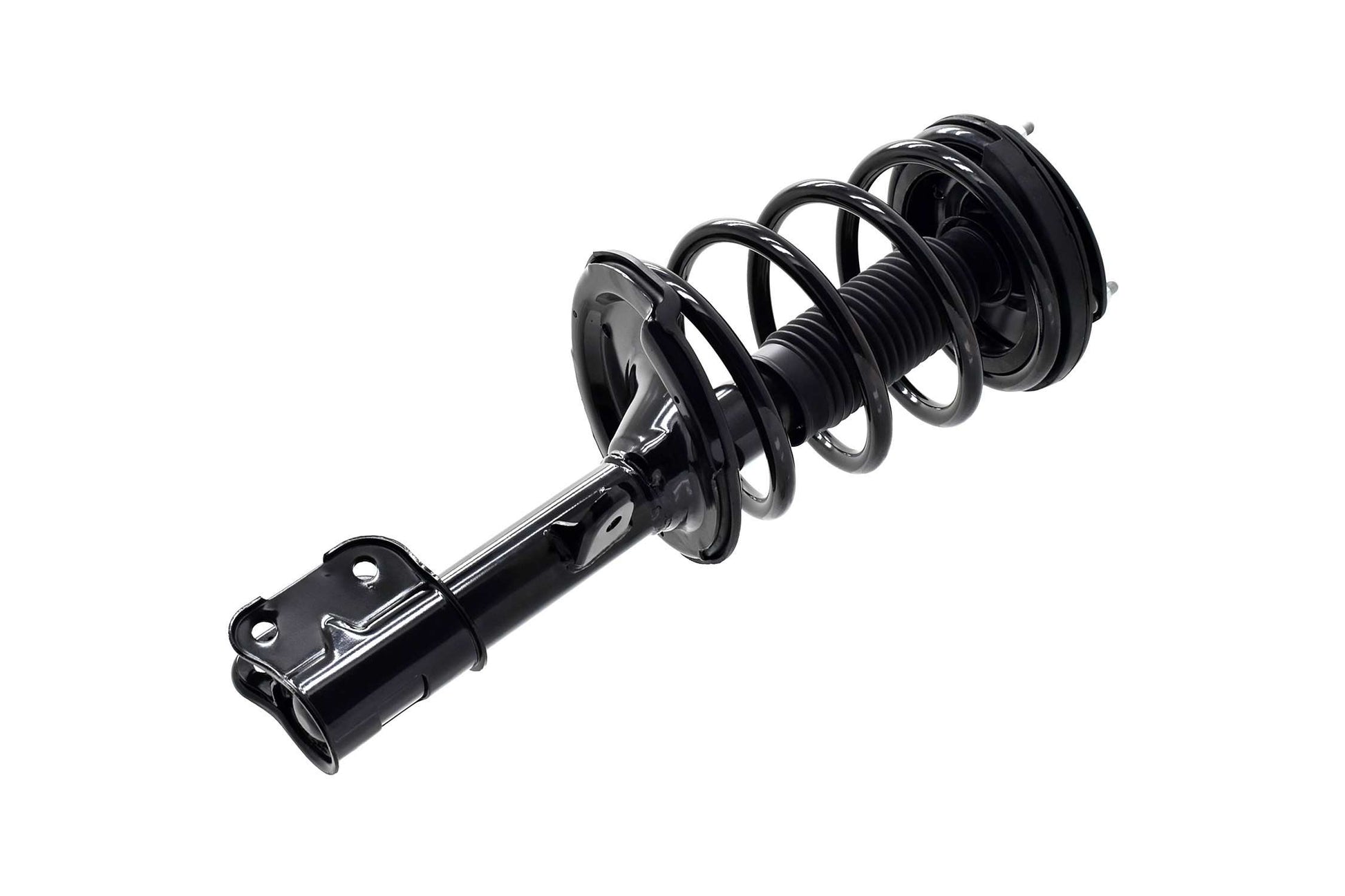 Bottom View of Front Left Suspension Strut and Coil Spring Assembly FCS 1331908L