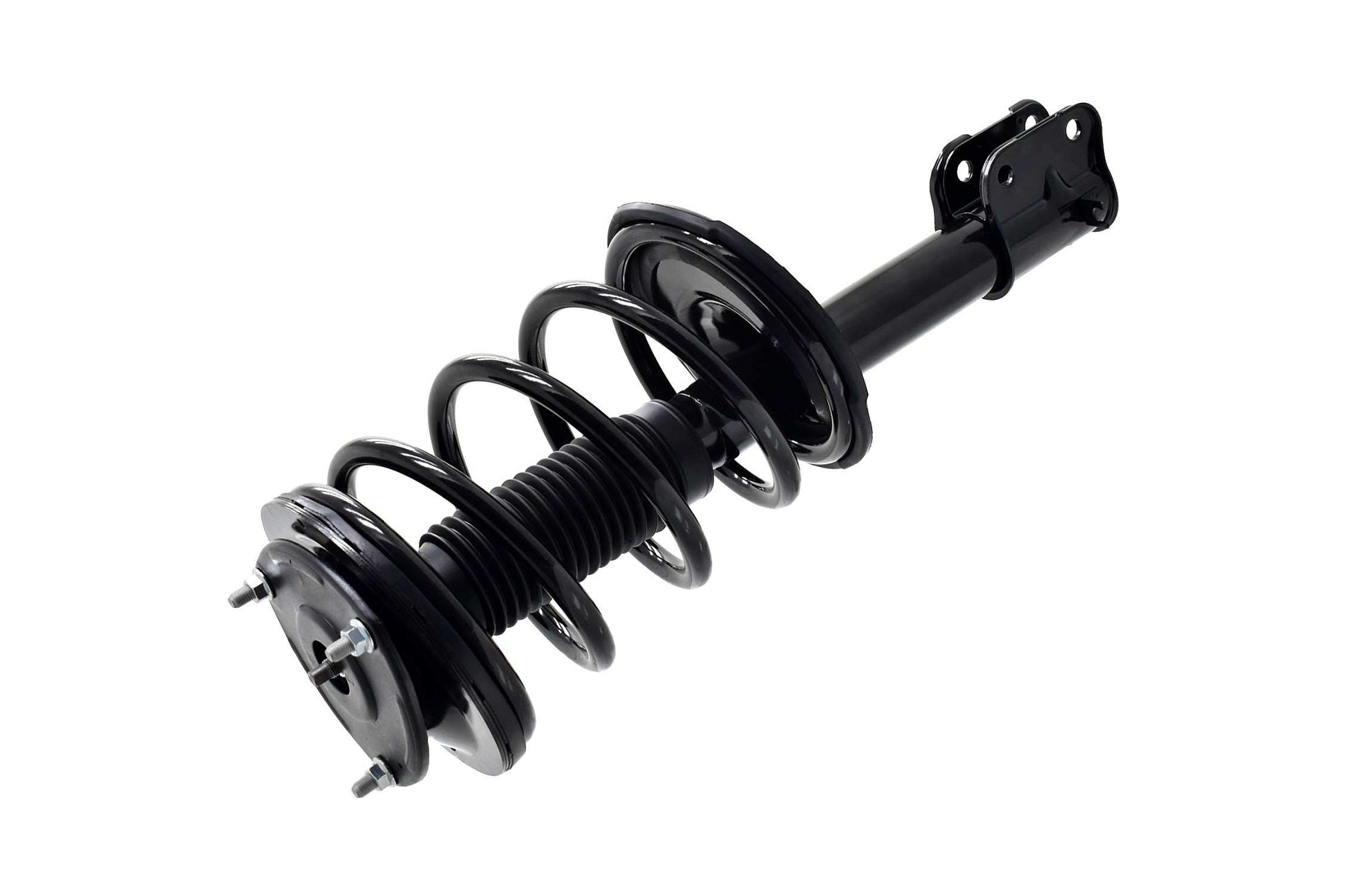 Right View of Front Left Suspension Strut and Coil Spring Assembly FCS 1331908L