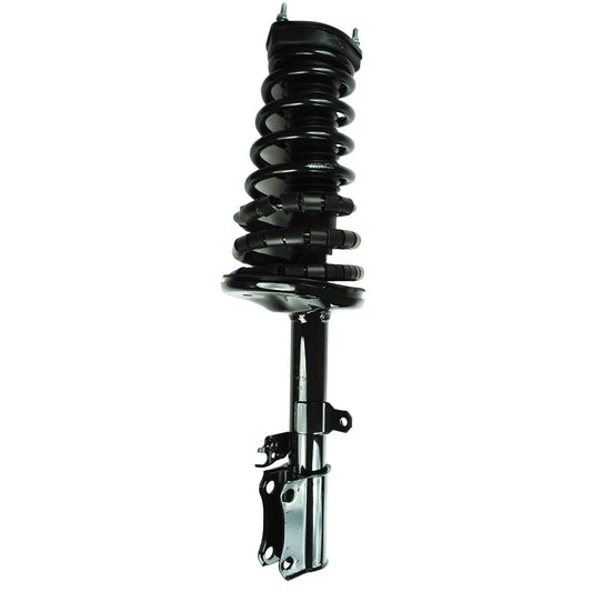 Front View of Rear Left Suspension Strut and Coil Spring Assembly FCS 1332362L