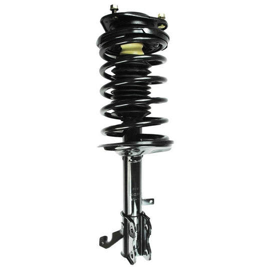 Front View of Front Left Suspension Strut and Coil Spring Assembly FCS 1332365L