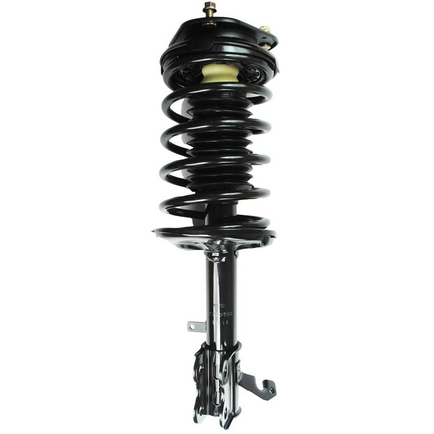 Front View of Front Right Suspension Strut and Coil Spring Assembly FCS 1332365R