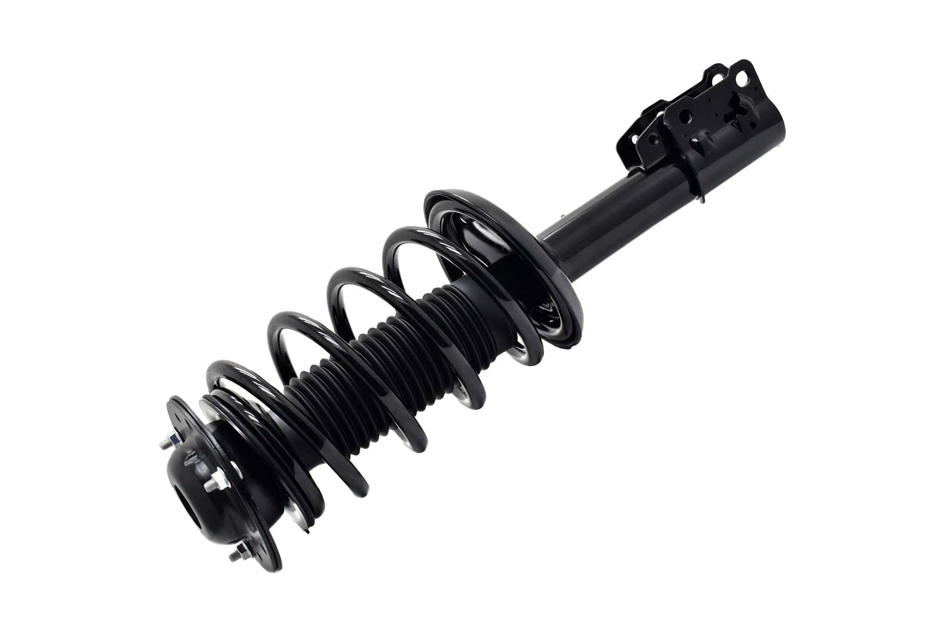 Bottom View of Front Left Suspension Strut and Coil Spring Assembly FCS 1333270L