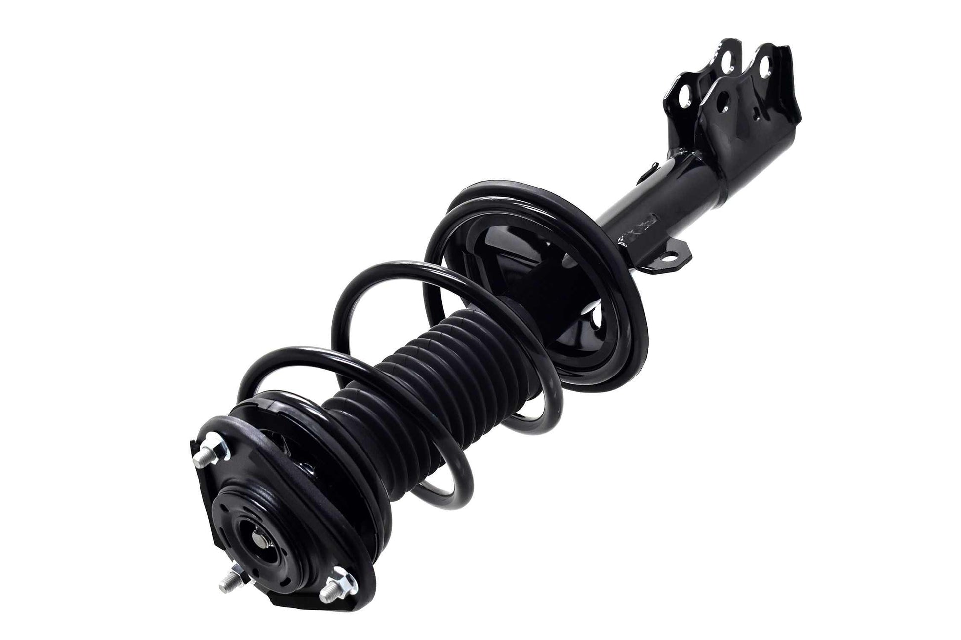 Left View of Front Right Suspension Strut and Coil Spring Assembly FCS 1333296R