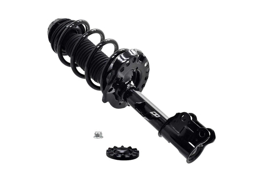 Top View of Front Left Suspension Strut and Coil Spring Assembly FCS 1333332L