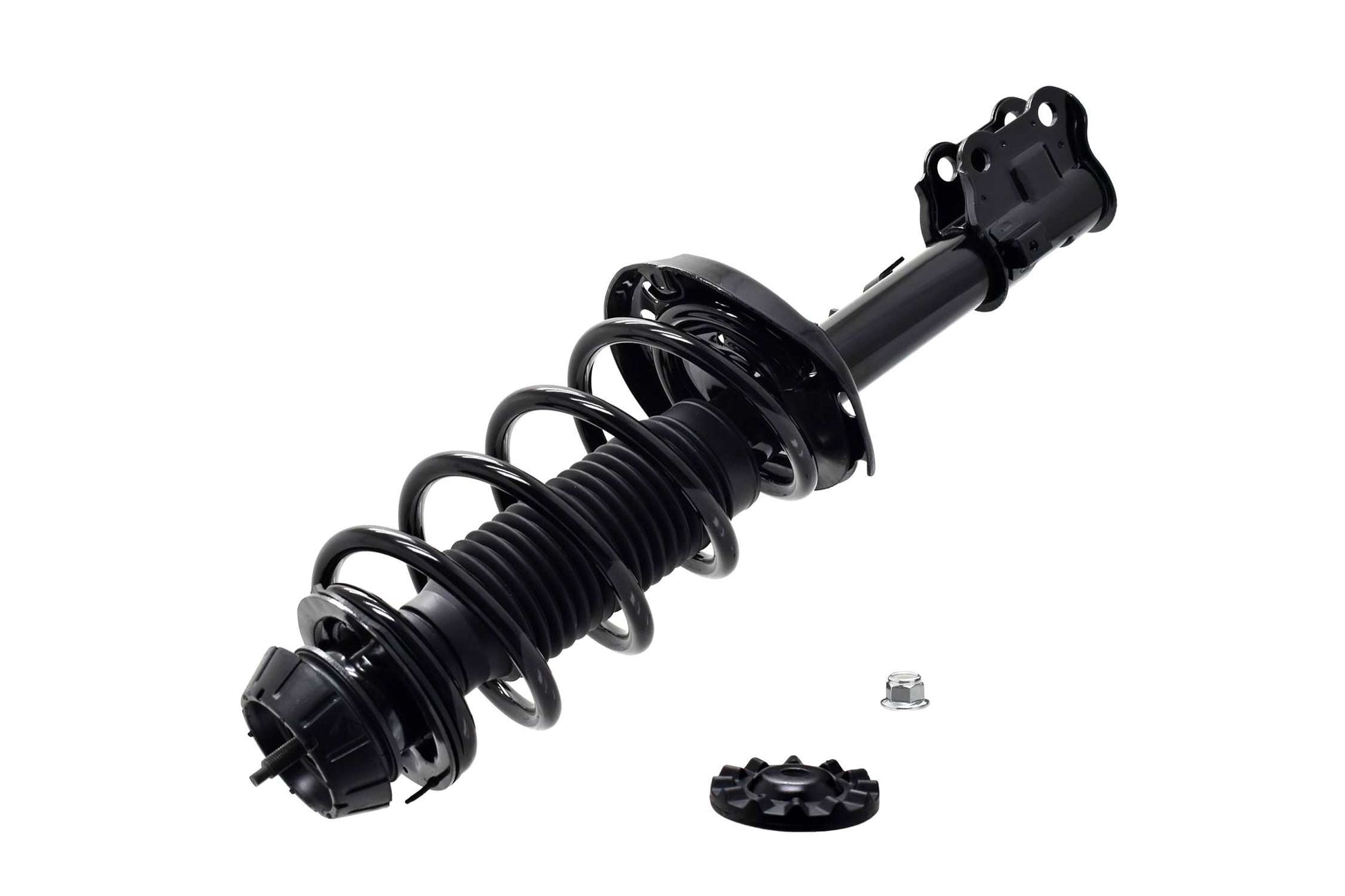 Bottom View of Front Right Suspension Strut and Coil Spring Assembly FCS 1333332R