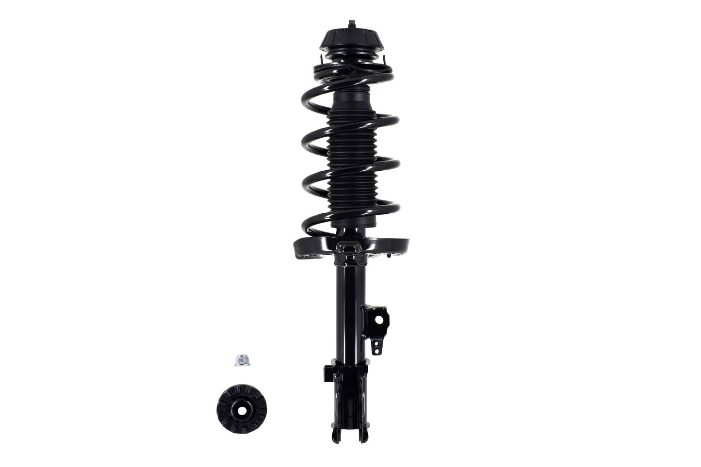 Front View of Front Right Suspension Strut and Coil Spring Assembly FCS 1333332R