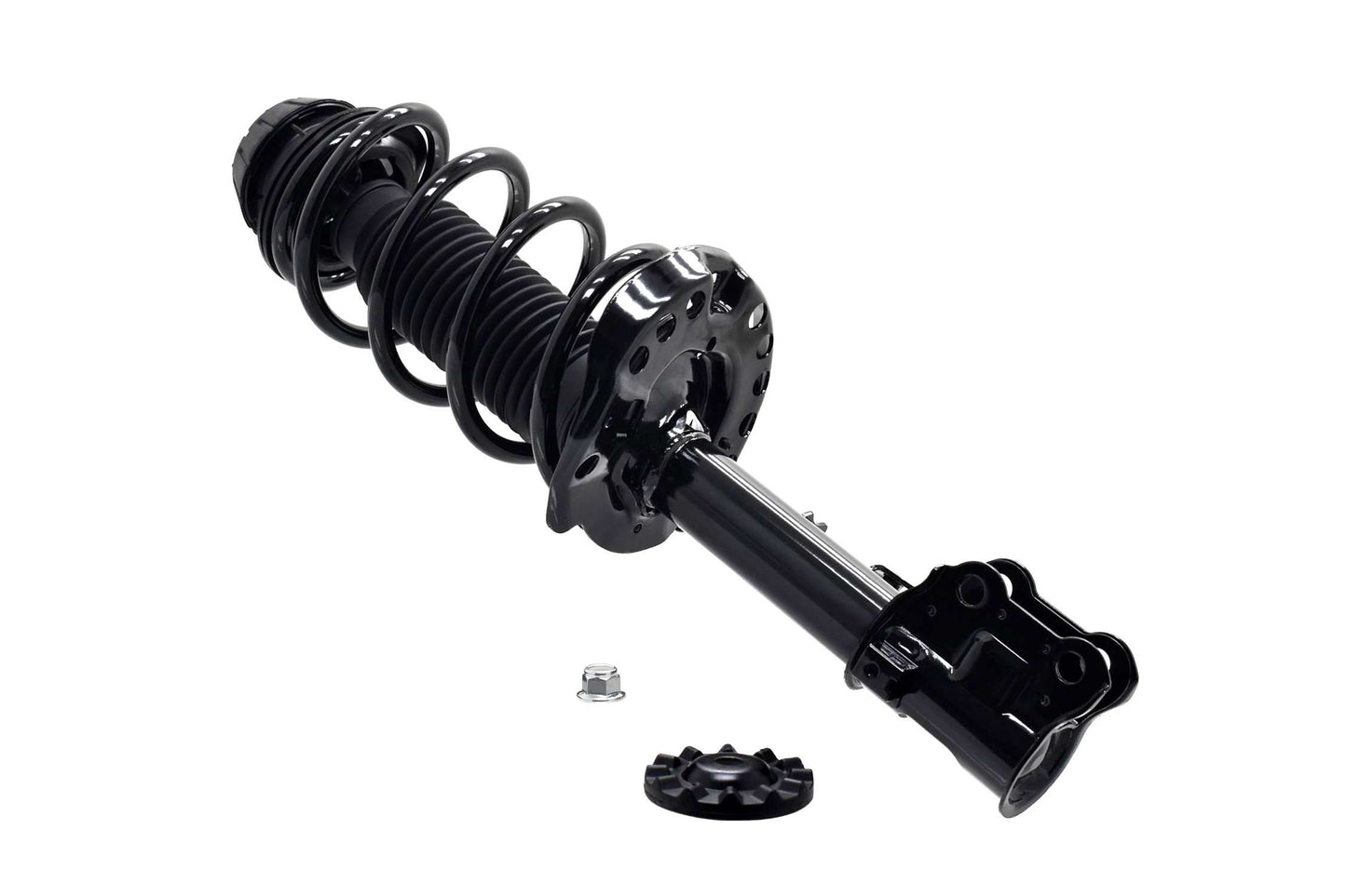 Top View of Front Right Suspension Strut and Coil Spring Assembly FCS 1333332R