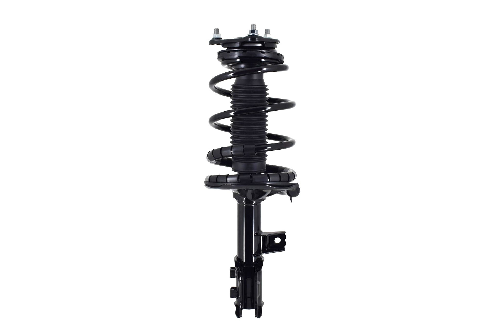 Front View of Front Left Suspension Strut and Coil Spring Assembly FCS 1333355L