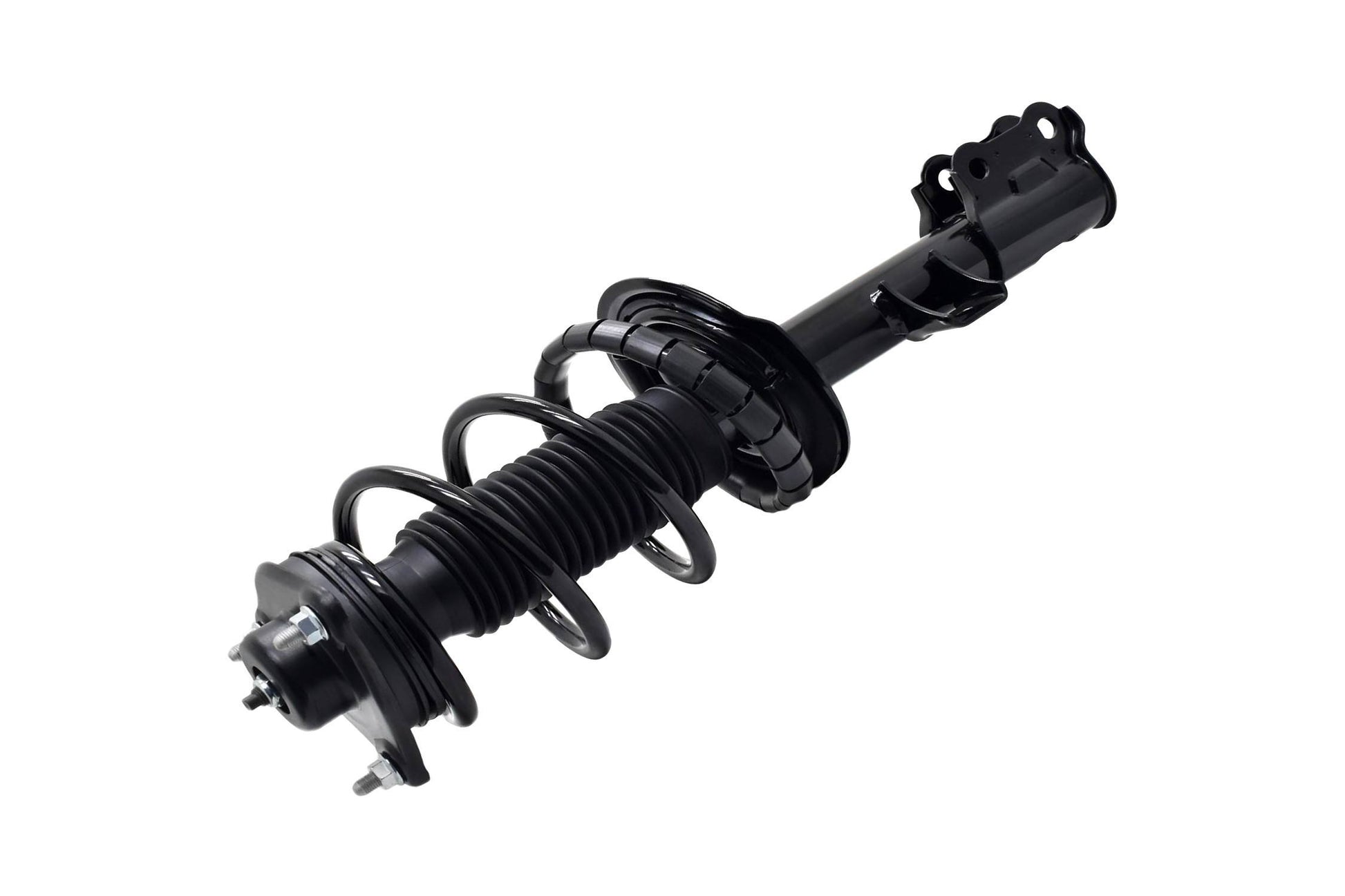 Bottom View of Front Left Suspension Strut and Coil Spring Assembly FCS 1333452L