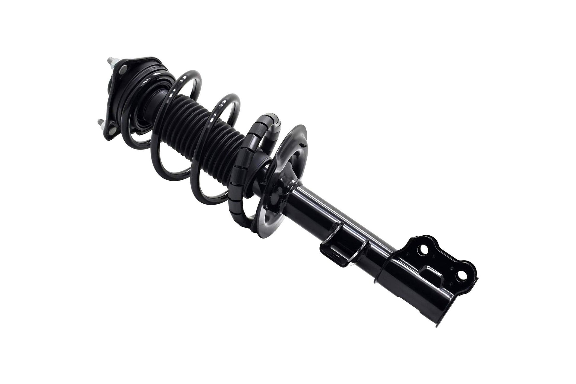 Top View of Front Left Suspension Strut and Coil Spring Assembly FCS 1333452L