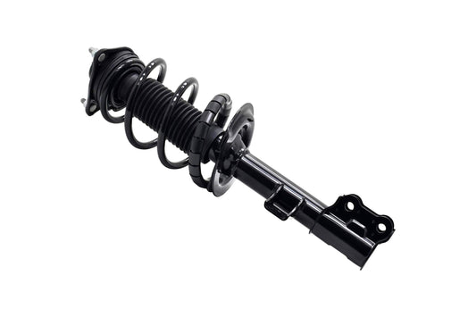 Top View of Front Left Suspension Strut and Coil Spring Assembly FCS 1333452L