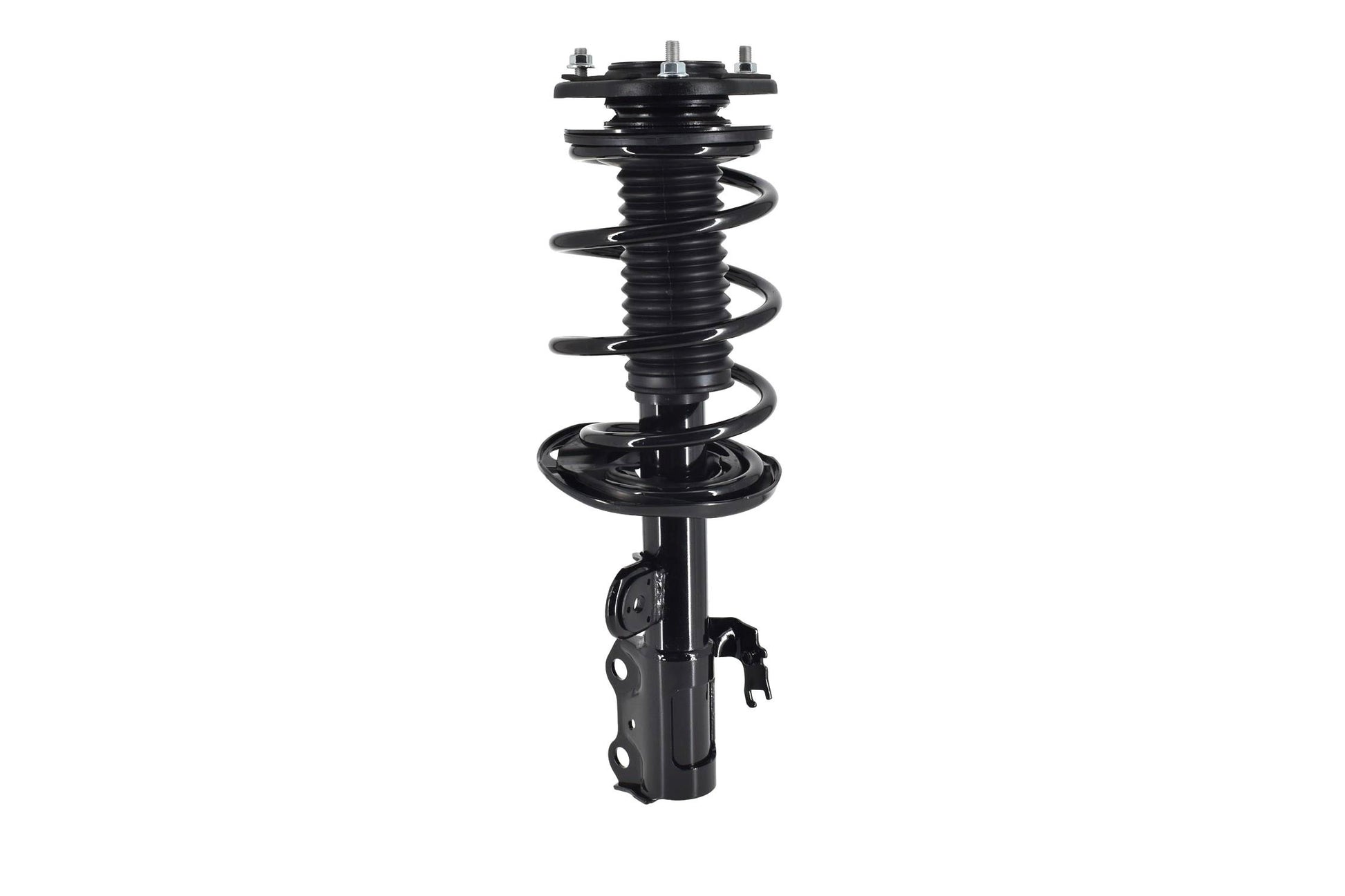 Bottom View of Front Right Suspension Strut and Coil Spring Assembly FCS 1333475R