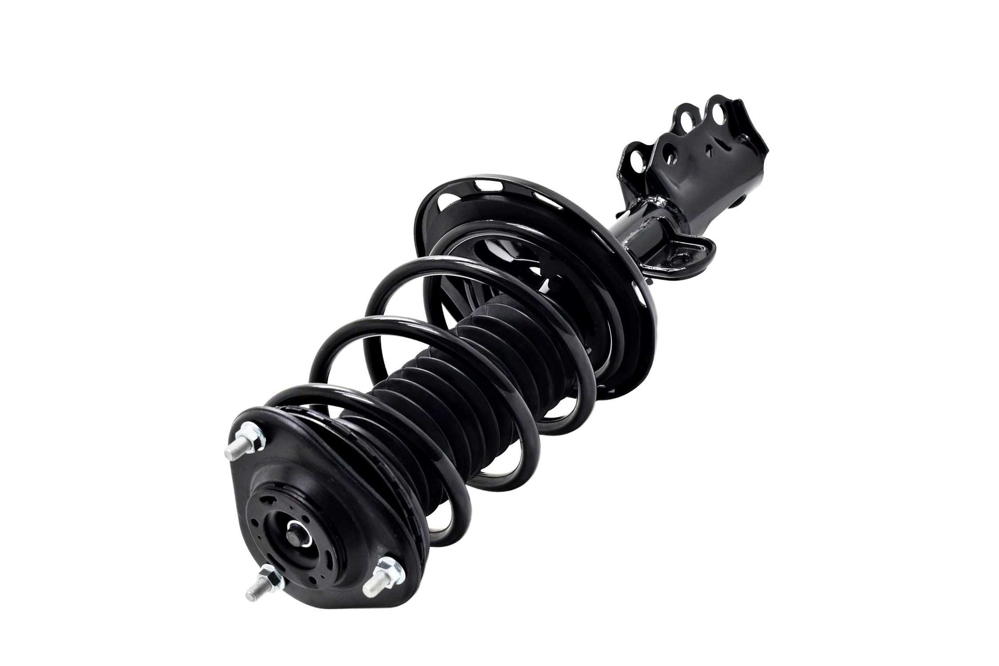 Bottom View of Front Left Suspension Strut and Coil Spring Assembly FCS 1333493L