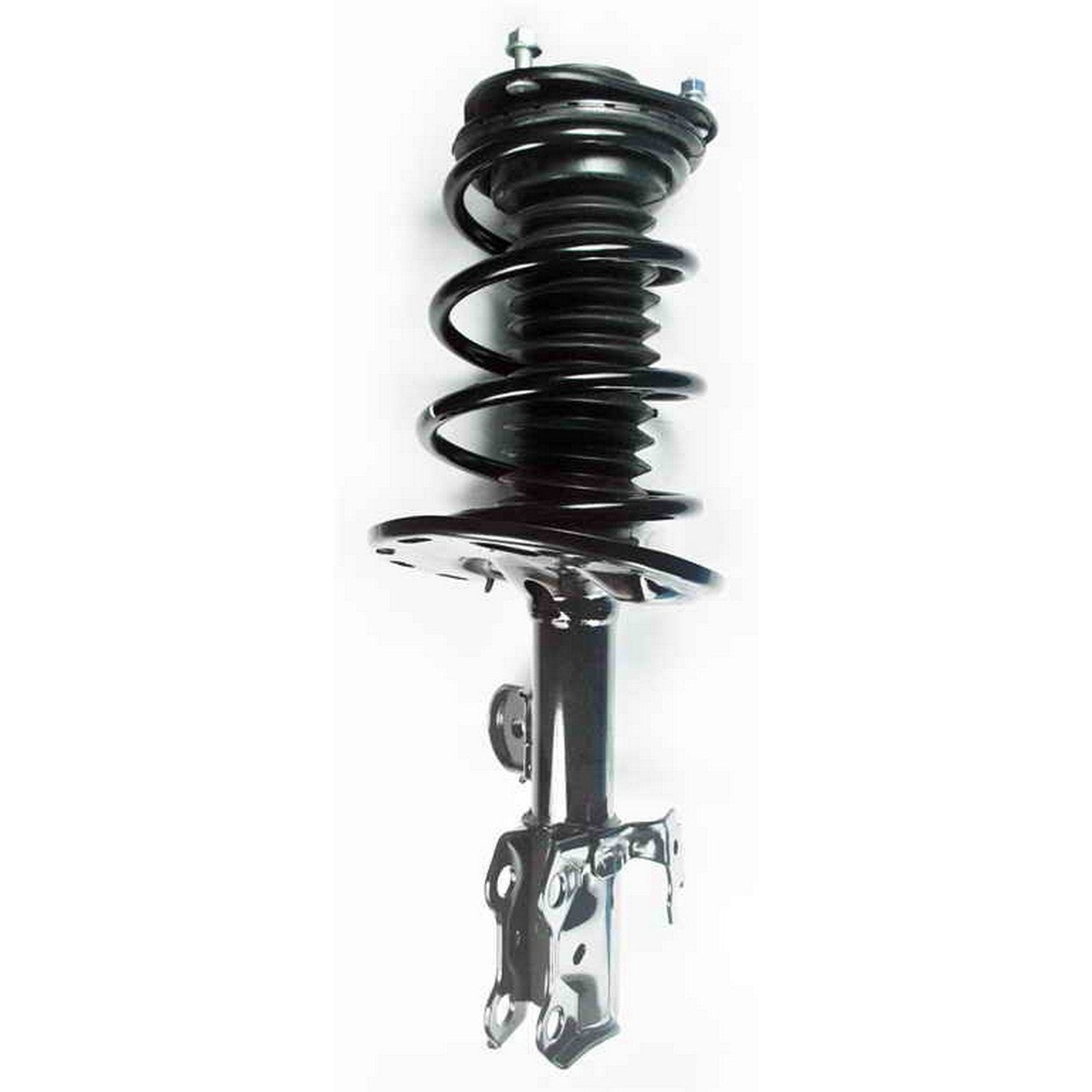 Front View of Front Left Suspension Strut and Coil Spring Assembly FCS 1333493L