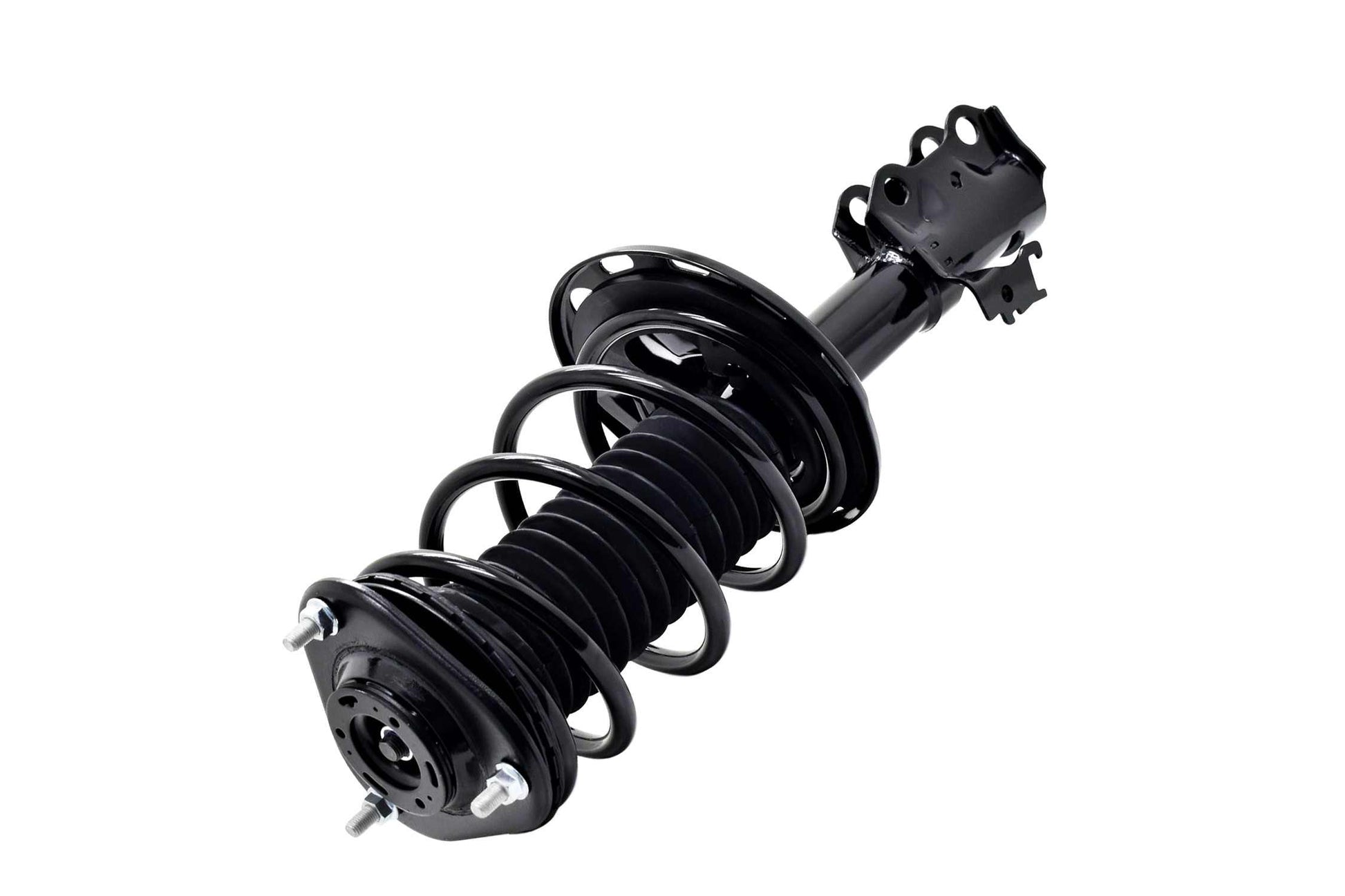 Bottom View of Front Right Suspension Strut and Coil Spring Assembly FCS 1333493R