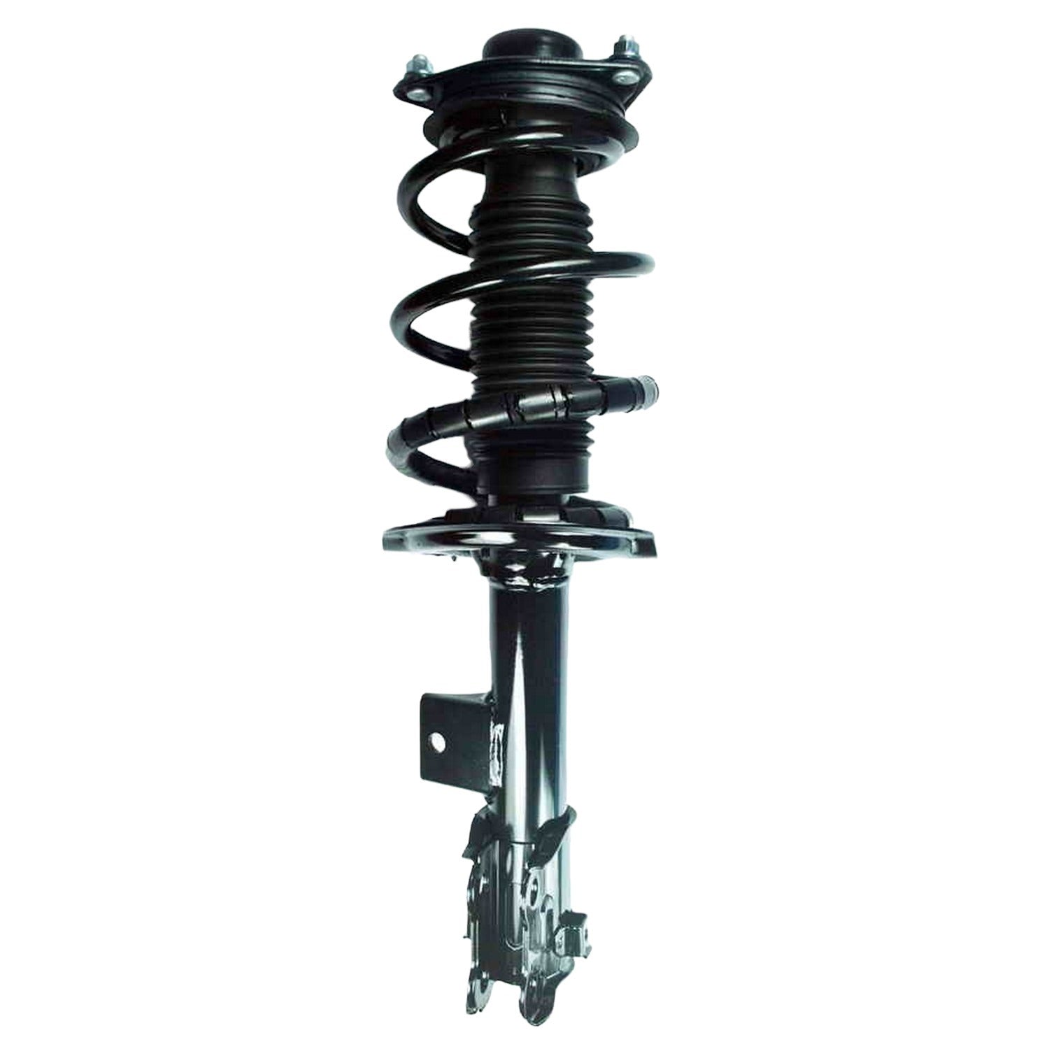 Front View of Front Left Suspension Strut and Coil Spring Assembly FCS 1333505L