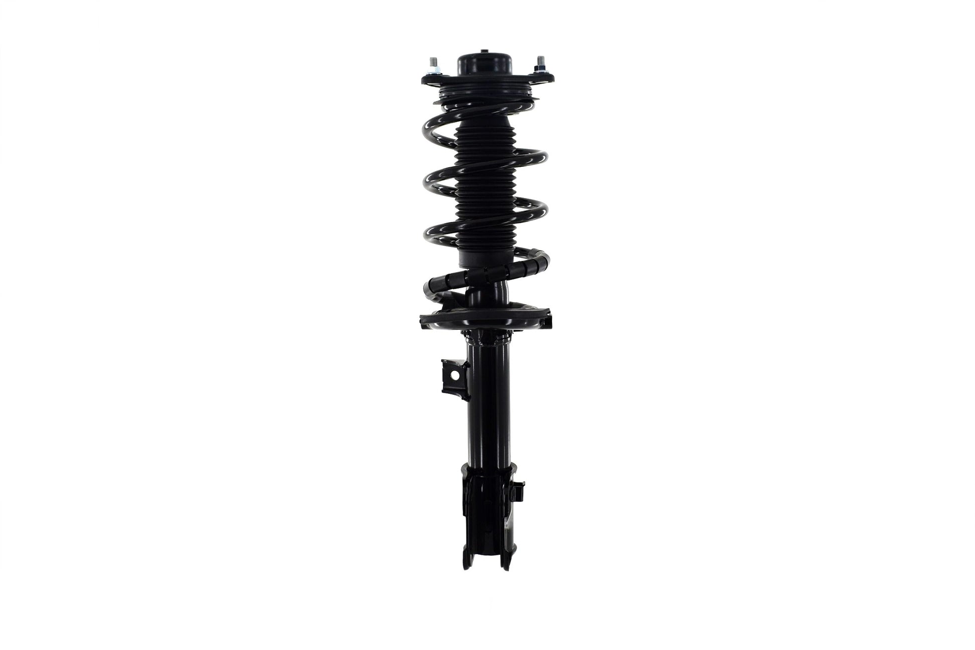 Front View of Front Right Suspension Strut and Coil Spring Assembly FCS 1333532R