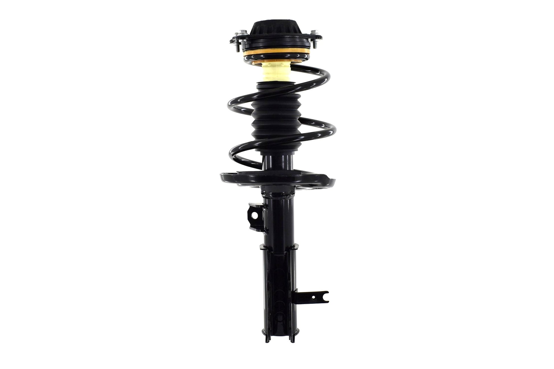 Front View of Front Left Suspension Strut and Coil Spring Assembly FCS 1333710L