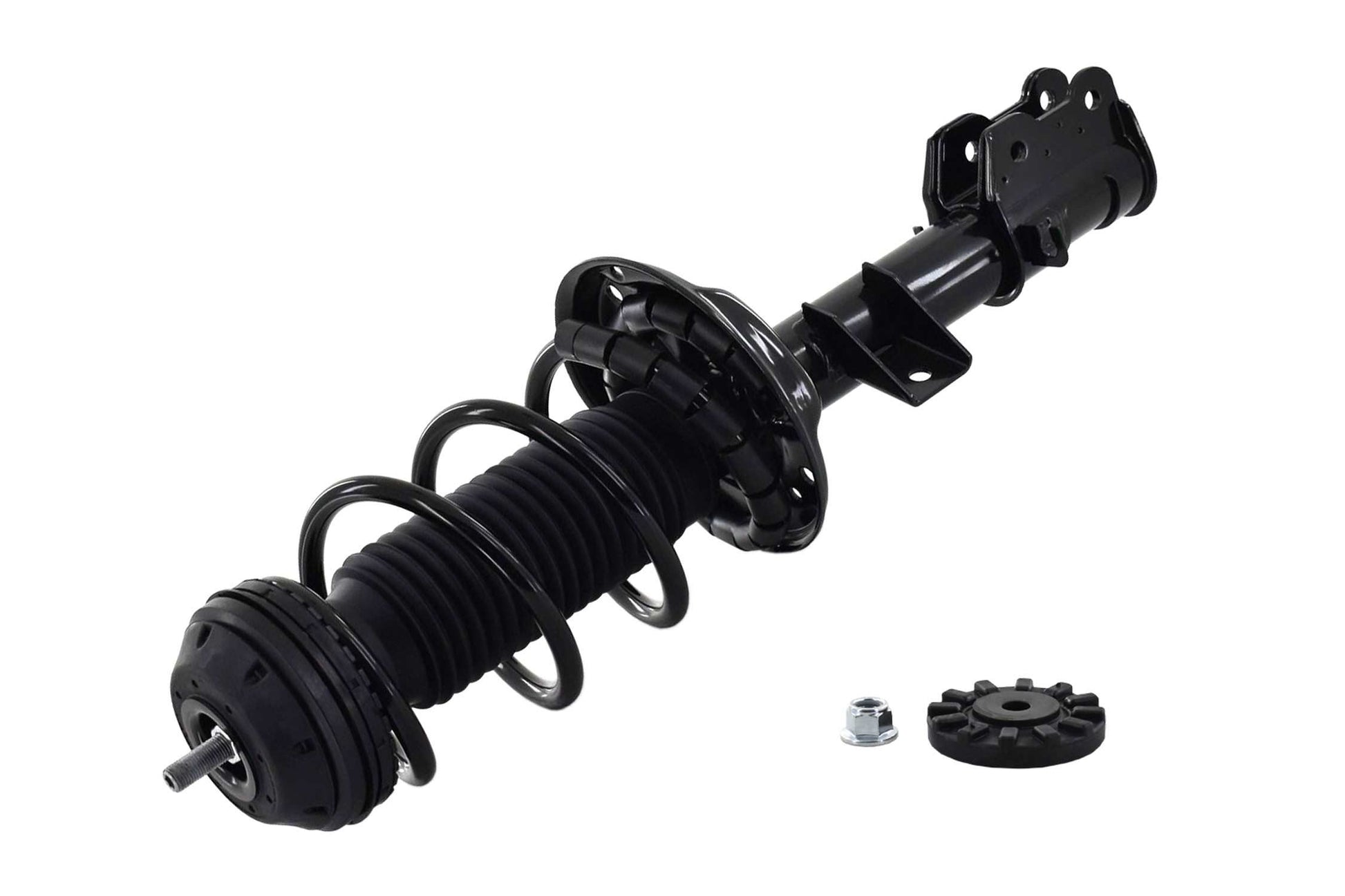 Bottom View of Front Right Suspension Strut and Coil Spring Assembly FCS 1333710R