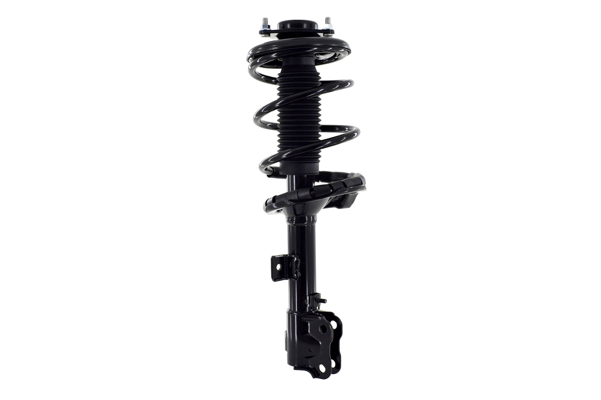 Front View of Front Right Suspension Strut and Coil Spring Assembly FCS 1333820R