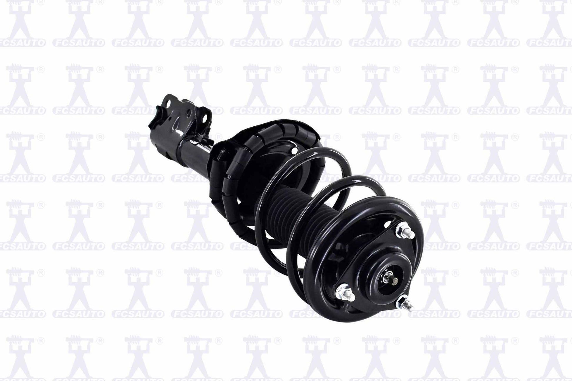 Left View of Front Right Suspension Strut and Coil Spring Assembly FCS 1333820R