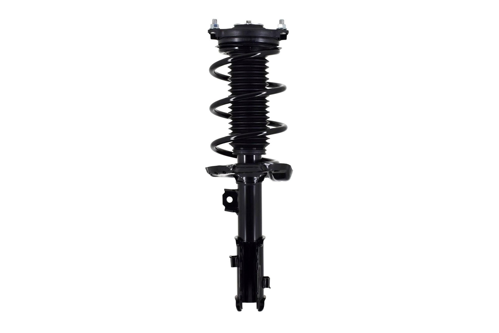 Front View of Front Right Suspension Strut and Coil Spring Assembly FCS 1334051R