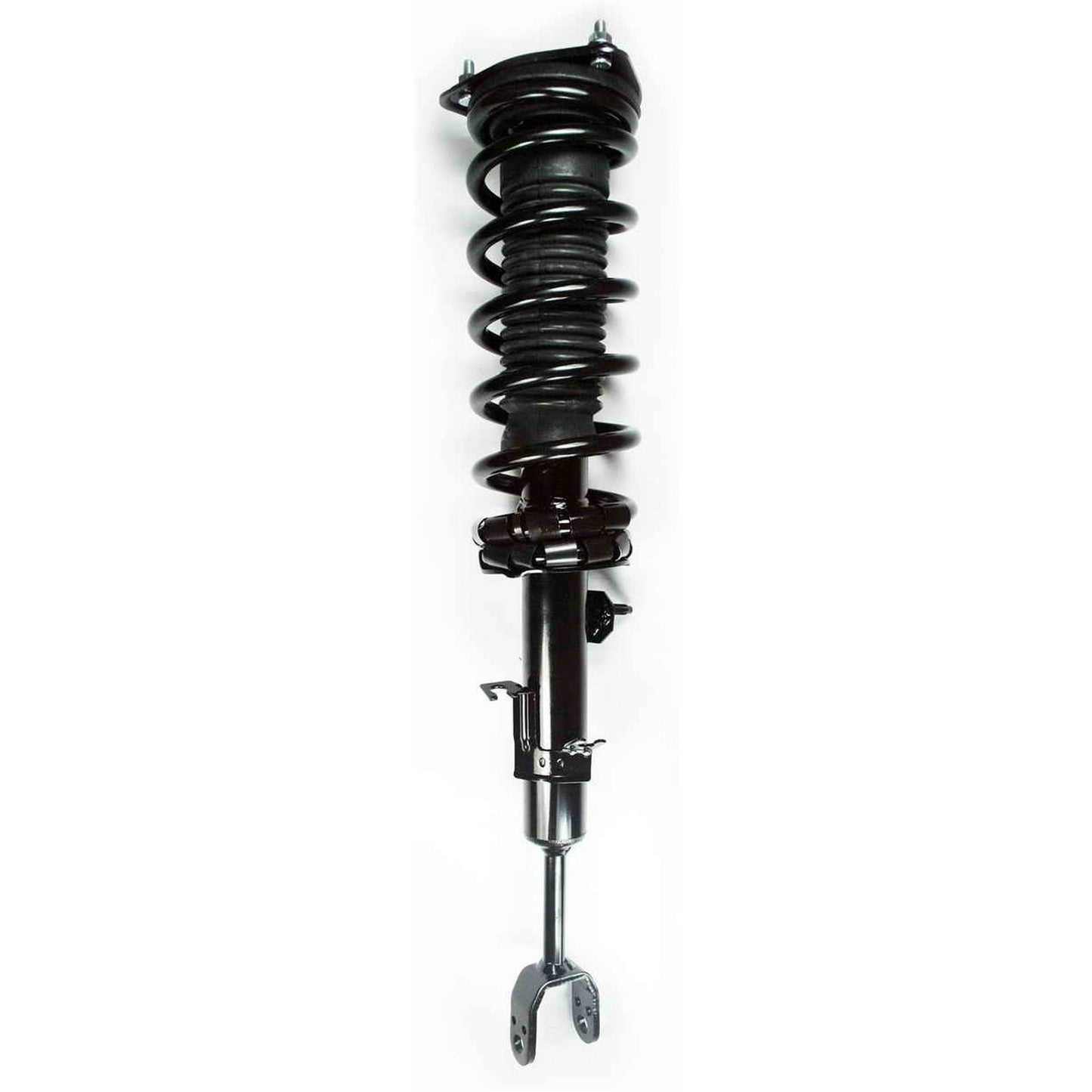 Front View of Front Left Suspension Strut and Coil Spring Assembly FCS 1335584L