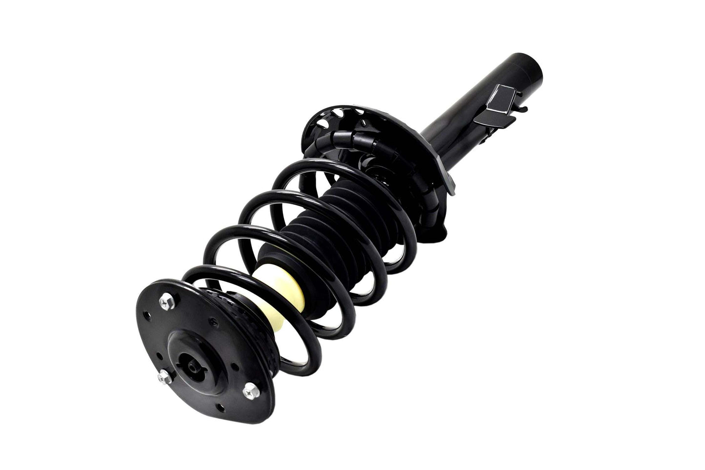 Bottom View of Front Left Suspension Strut and Coil Spring Assembly FCS 1335795L