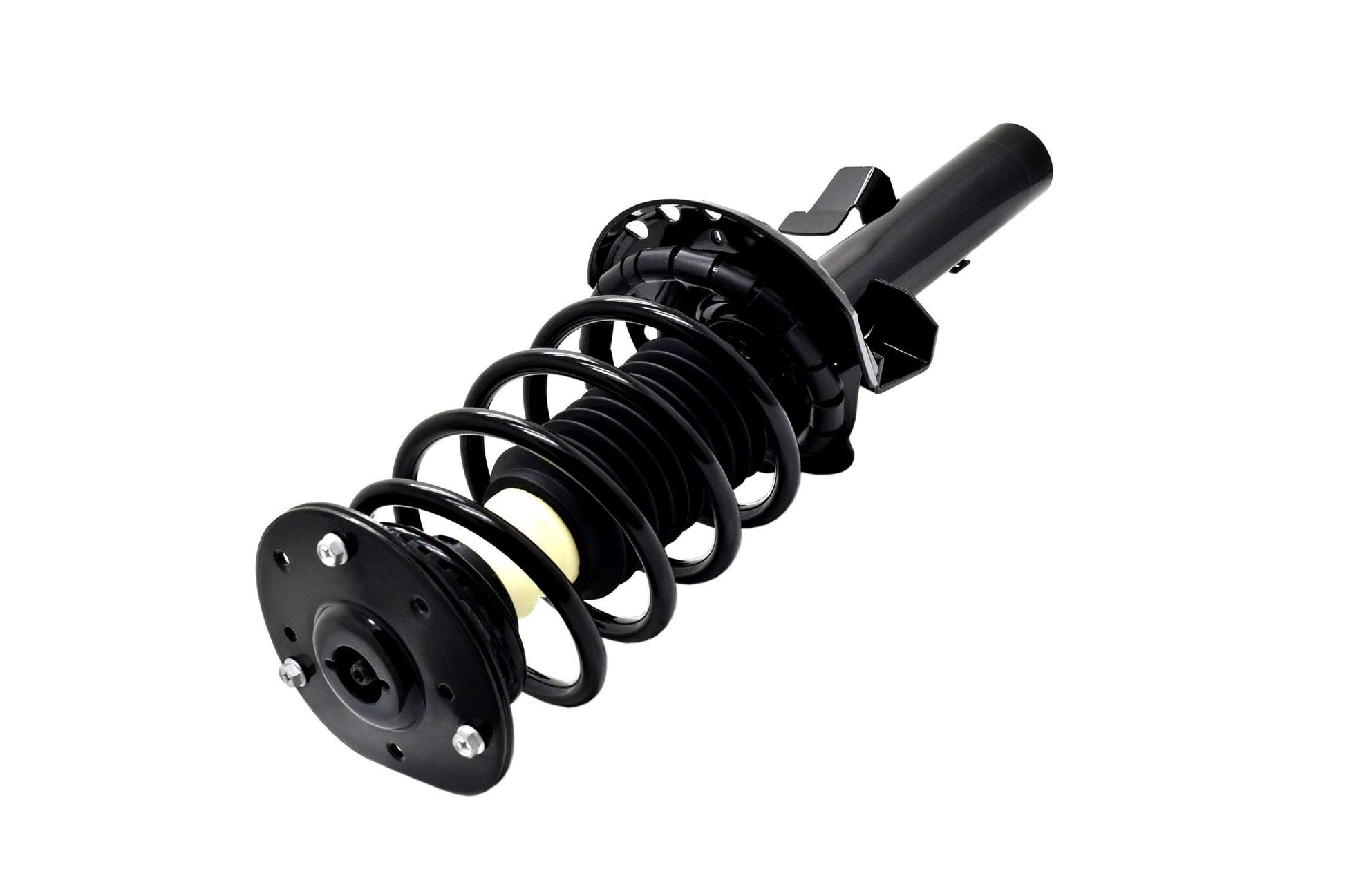 Bottom View of Front Right Suspension Strut and Coil Spring Assembly FCS 1335795R