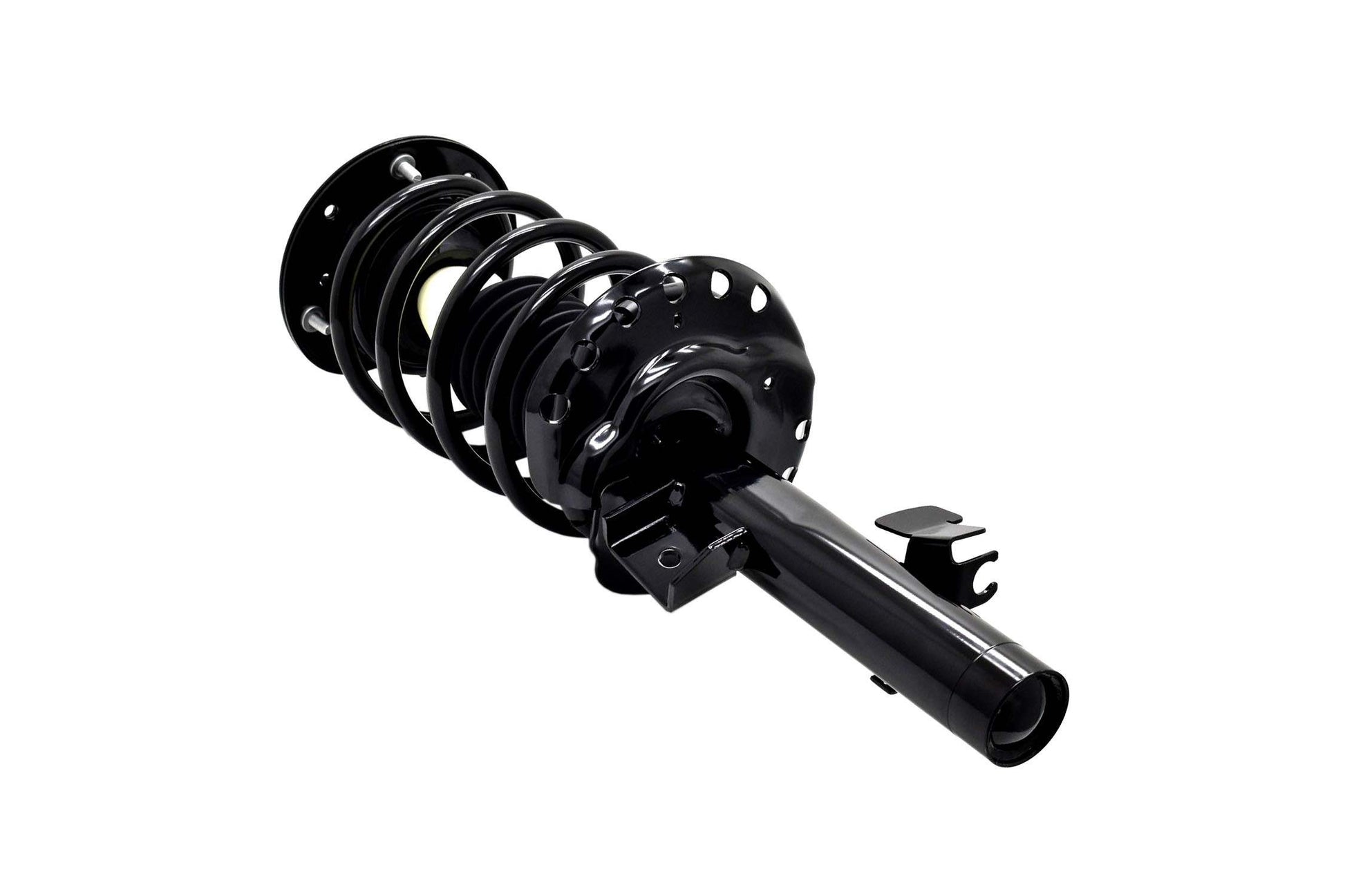 Top View of Front Right Suspension Strut and Coil Spring Assembly FCS 1335795R