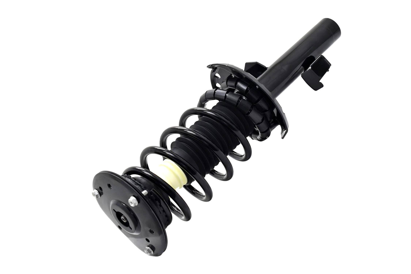 Bottom View of Front Left Suspension Strut and Coil Spring Assembly FCS 2335795L