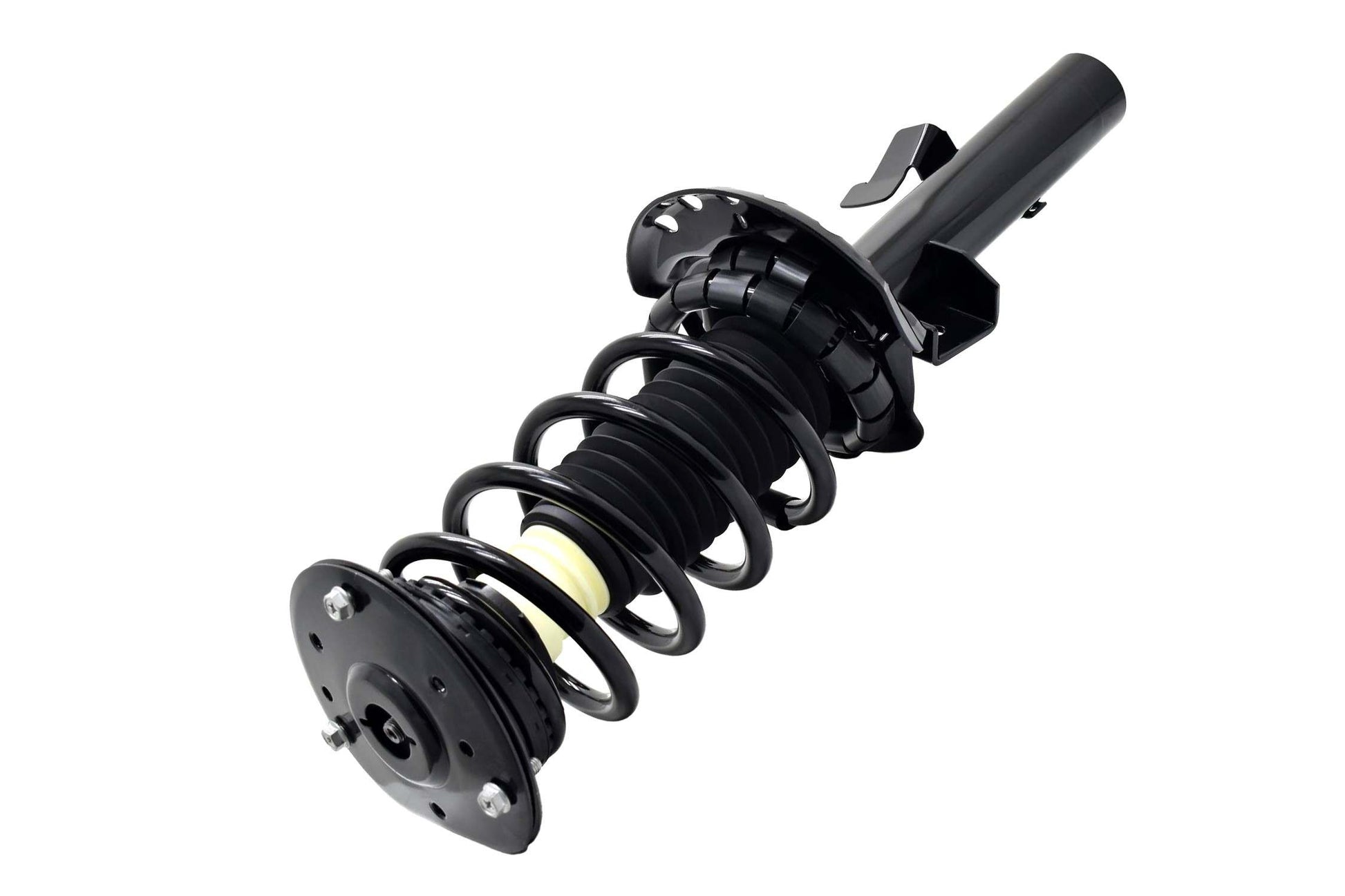 Bottom View of Front Right Suspension Strut and Coil Spring Assembly FCS 2335795R