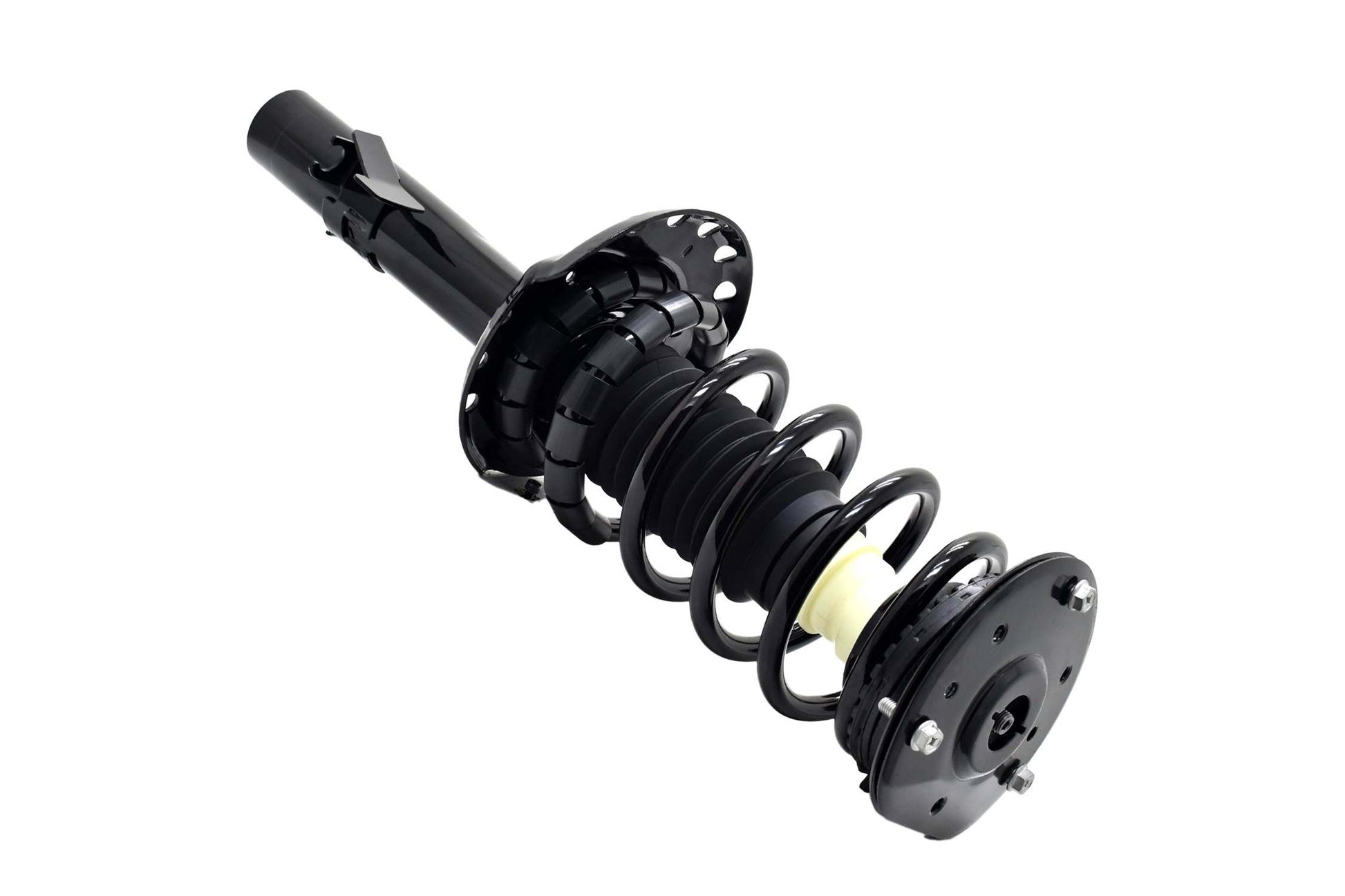 Left View of Front Right Suspension Strut and Coil Spring Assembly FCS 2335795R