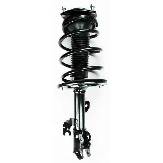 Front View of Front Left Suspension Strut and Coil Spring Assembly FCS 3331582L