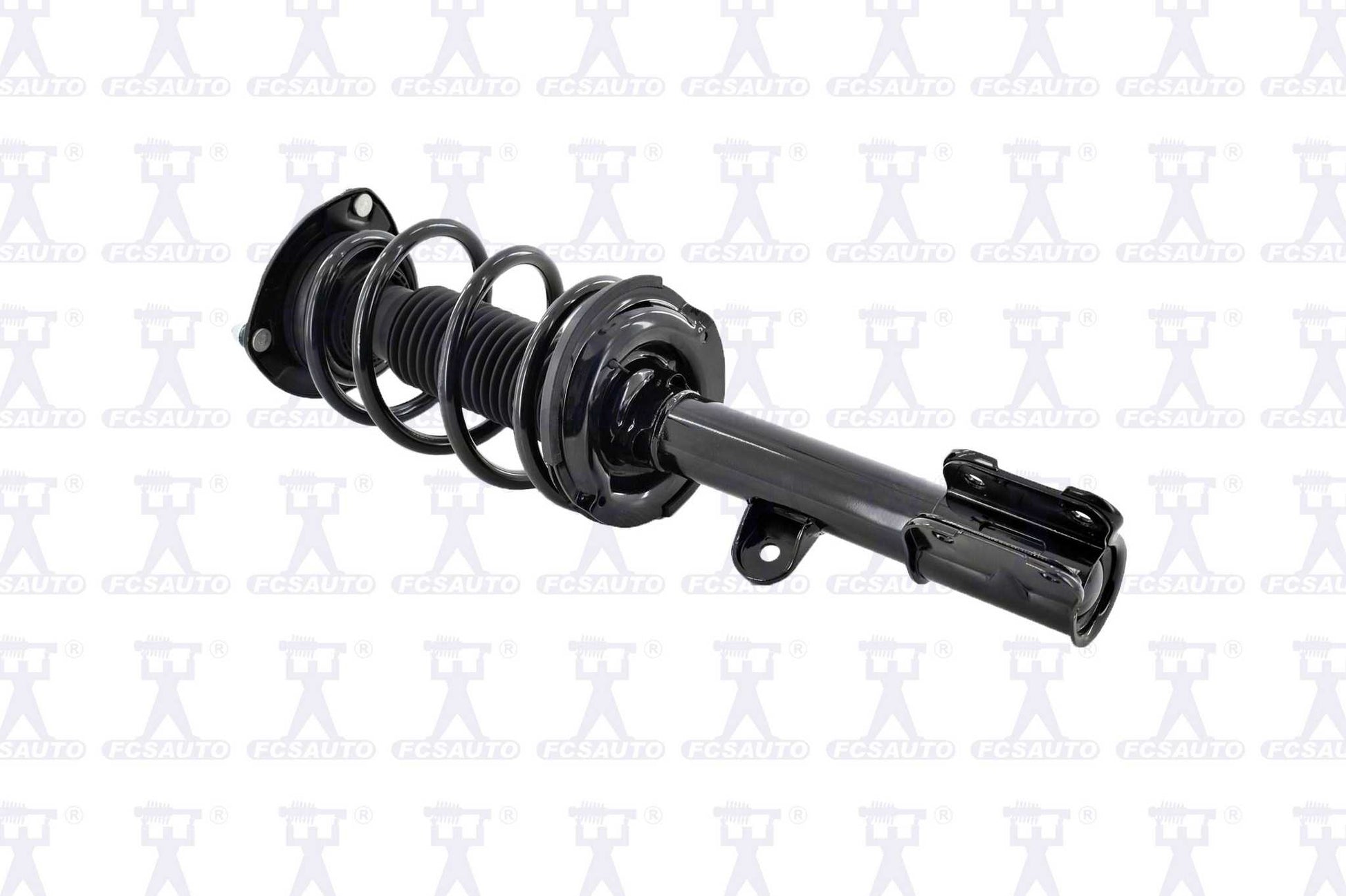 Top View of Front Right Suspension Strut and Coil Spring Assembly FCS 3333447R