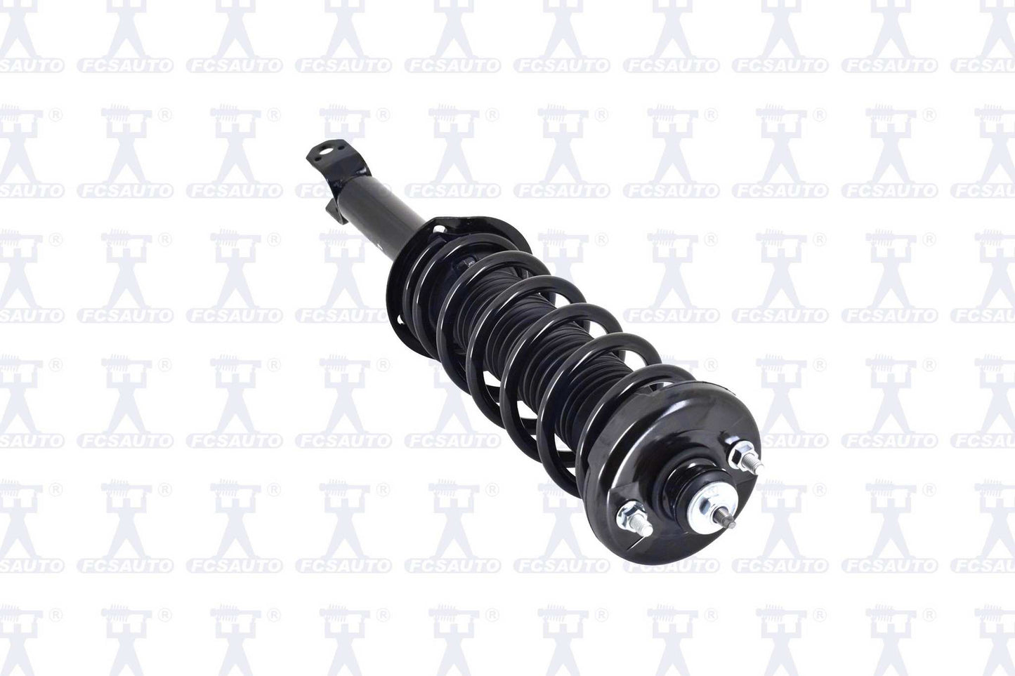 Angle View of Rear Left Suspension Strut and Coil Spring Assembly FCS 4345793L