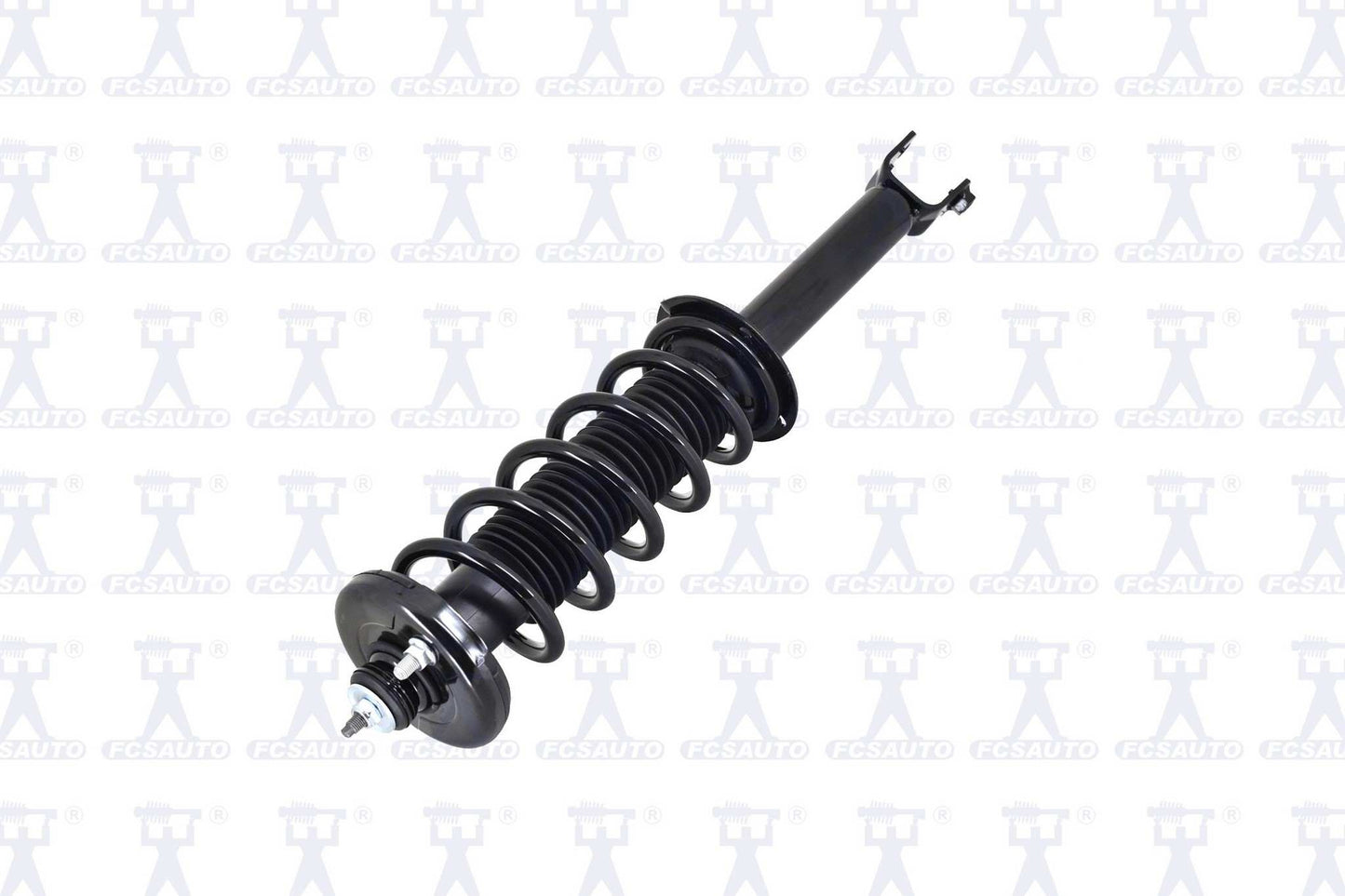 Back View of Rear Left Suspension Strut and Coil Spring Assembly FCS 4345793L