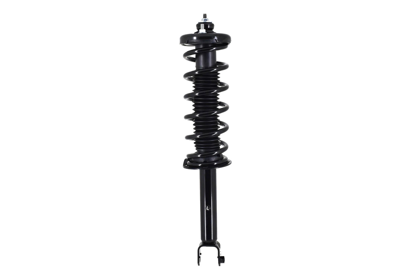 Front View of Rear Left Suspension Strut and Coil Spring Assembly FCS 4345793L