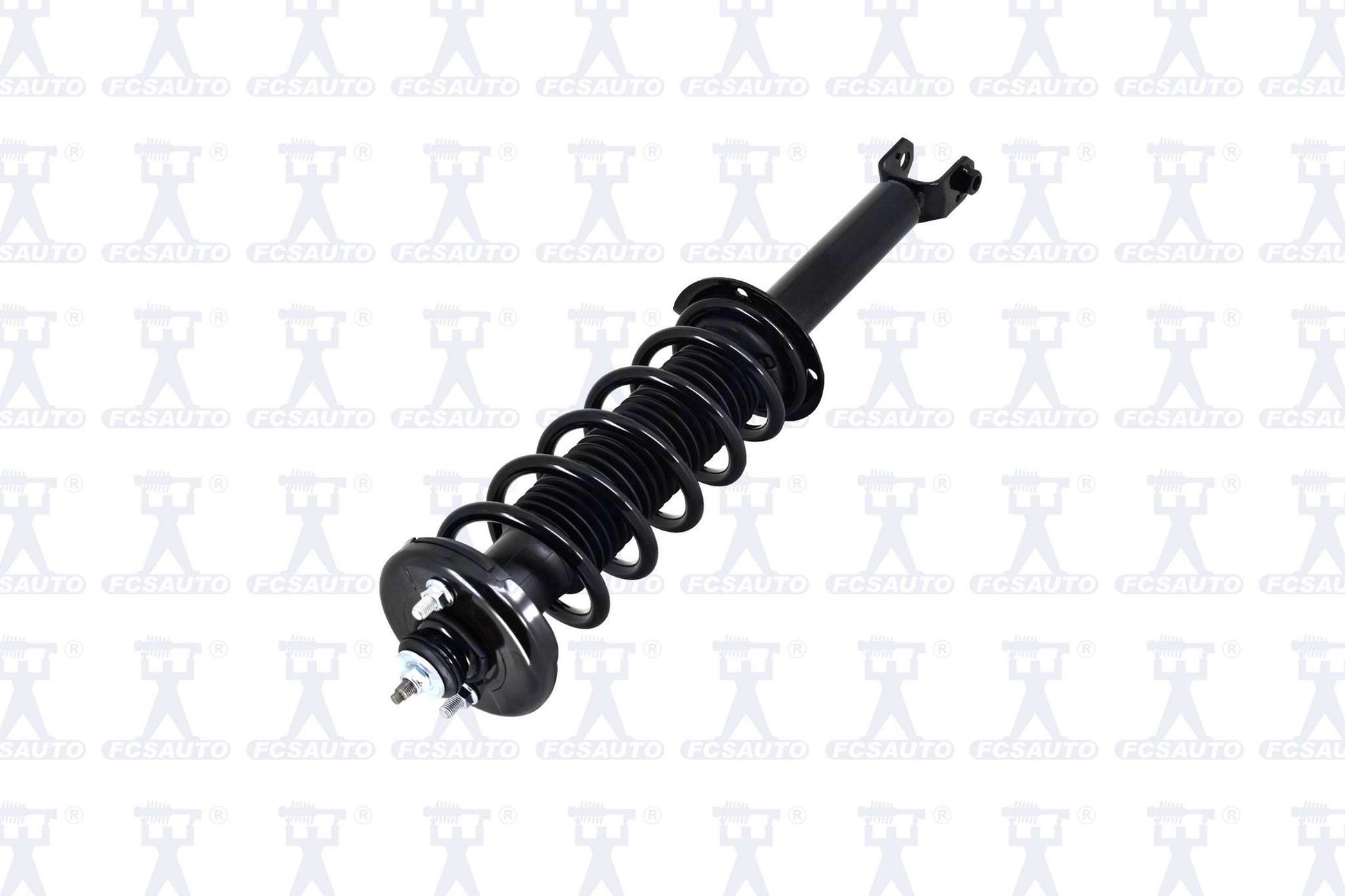 Back View of Rear Right Suspension Strut and Coil Spring Assembly FCS 4345793R