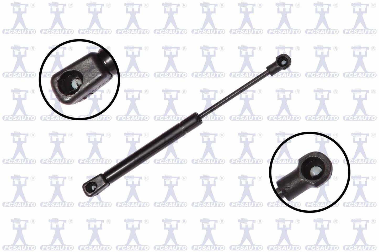 Front View of Hood Lift Support FCS 84068